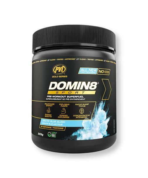 PVL DOMIN8 SPORT � PRE-WORKOUT SUPERFUEL ( Free Delivery )