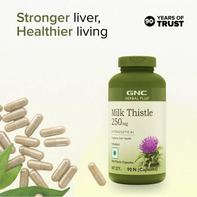 GNC Herbal Plus Milk ThistleE 250 mg � 60 Capsules ( FREE DELIVERY )