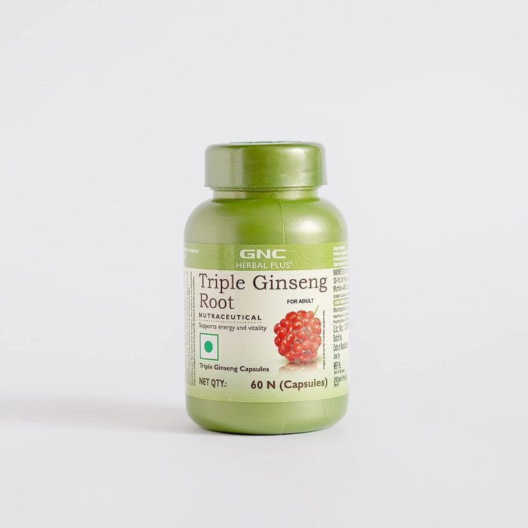 GNC Herbal Plus Triple Ginseng Root � 60 ( FREE DELIVERY )