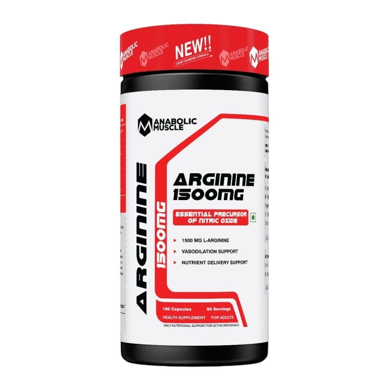 Anabolic muscle l arginine 1500mg ( free delivery )