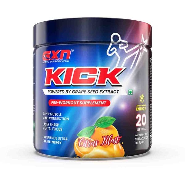 Gxn kick pre workout 20 servings ( free delivery )