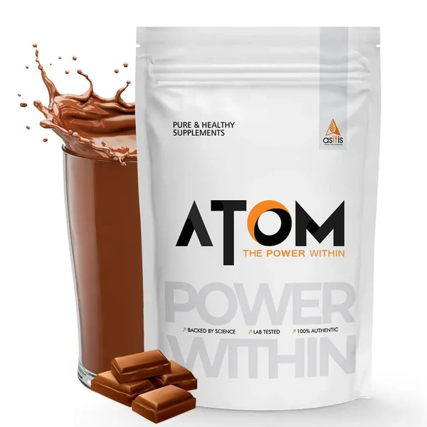 AS-IT-IS ATOM Isolate Protein | 29g protein, 6.1g BCAA & 12.9g EAA | Ultra Pure-Fast Acting Protein 2kg ( FREE DELIVERY )