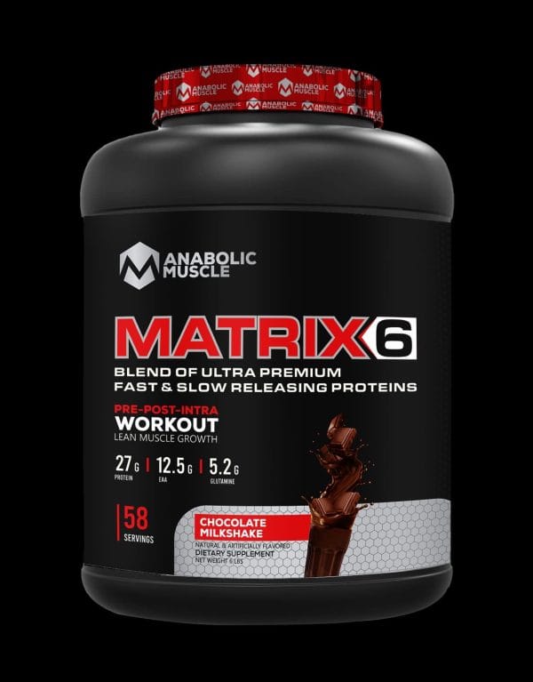 Anabolic Muscle Matrix 6 Premium protein 2.8lkg ( Free Delivery )
