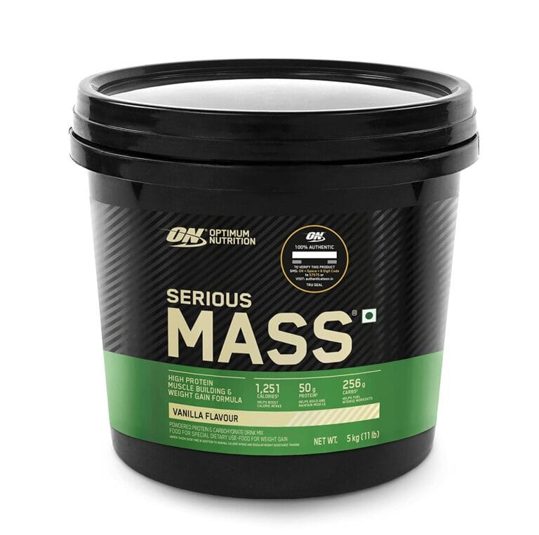 OPTIMUM NUTRITION (ON) Serious Mass Gainer powder (Veg) � 5 kg