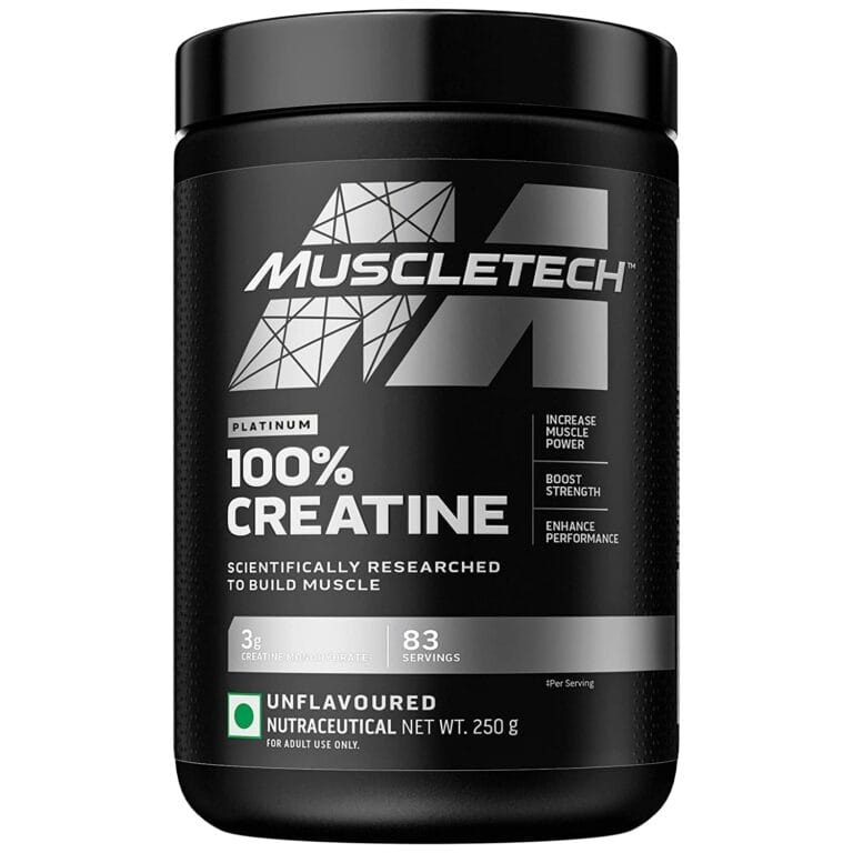 Muscletech Platinum 100% Creatine Powder 250 Gram, 83 Servings + Muscletech t-shirt free ( FREE DELIVERY ) ?1,999.00 Original price was: ?1,999.00.?649.00