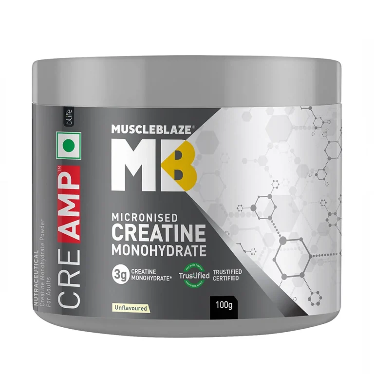 MuscleBlaze Creatine Monohydrate CreAMP, 100 g ( free delivery )
